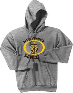 Adult Pullover Hooded Sweatshirt, Athletic Heather